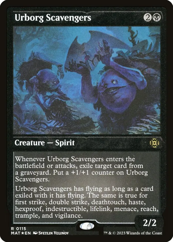 Urborg Scavengers (Foil Etched)