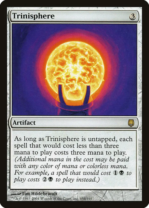 MTG 三なる宝球 Trinisphere 4枚セット 英語 DST Trinisphere • Darksteel (DST) #154