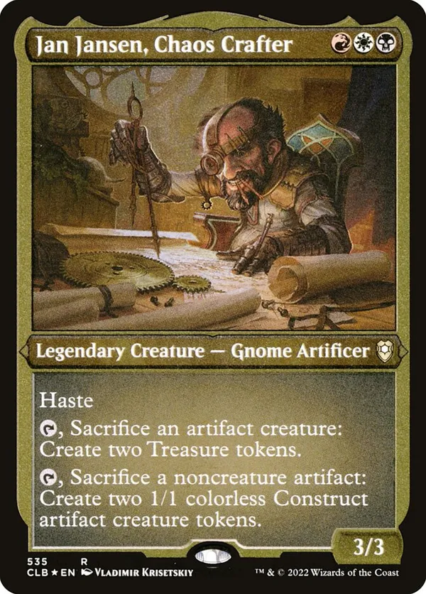 Jan Jansen, Chaos Crafter (Etched Foil)