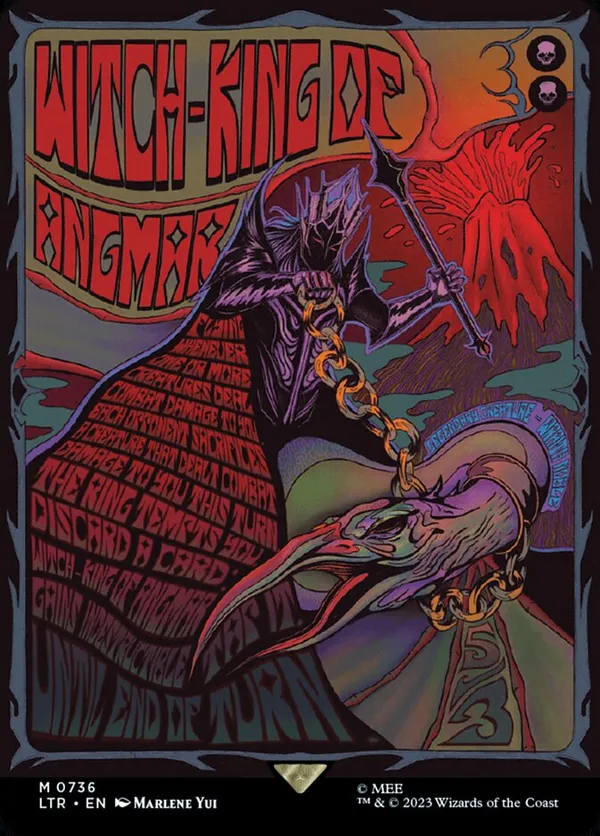 Witch-king of Angmar (Borderless Poster)