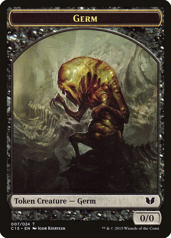Germ // Zombie Double-Sided Token