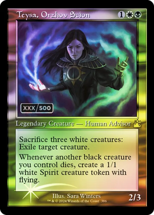 Teysa, Orzhov Scion (Retro Frame) (Serial Numbered)