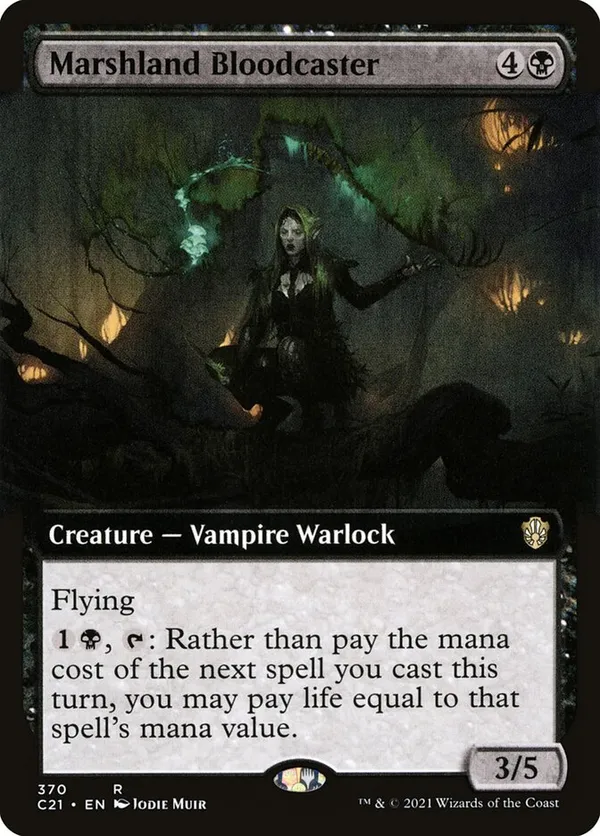 Marshland Bloodcaster (Extended Art)