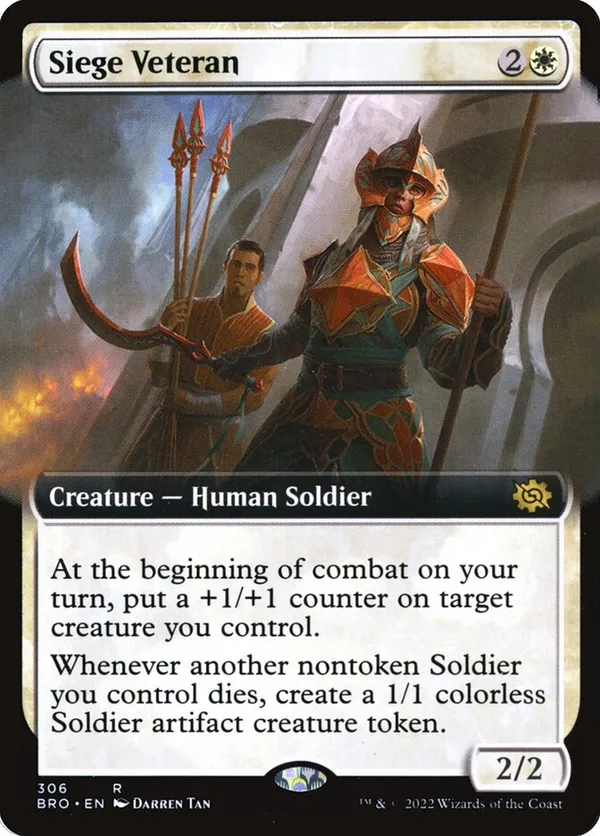 Siege Veteran (Extended Art)