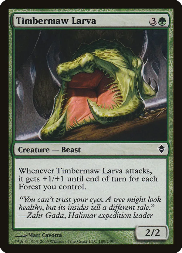 best pillowfort cards mtg Yavimaya Wurm [Magic 2011]