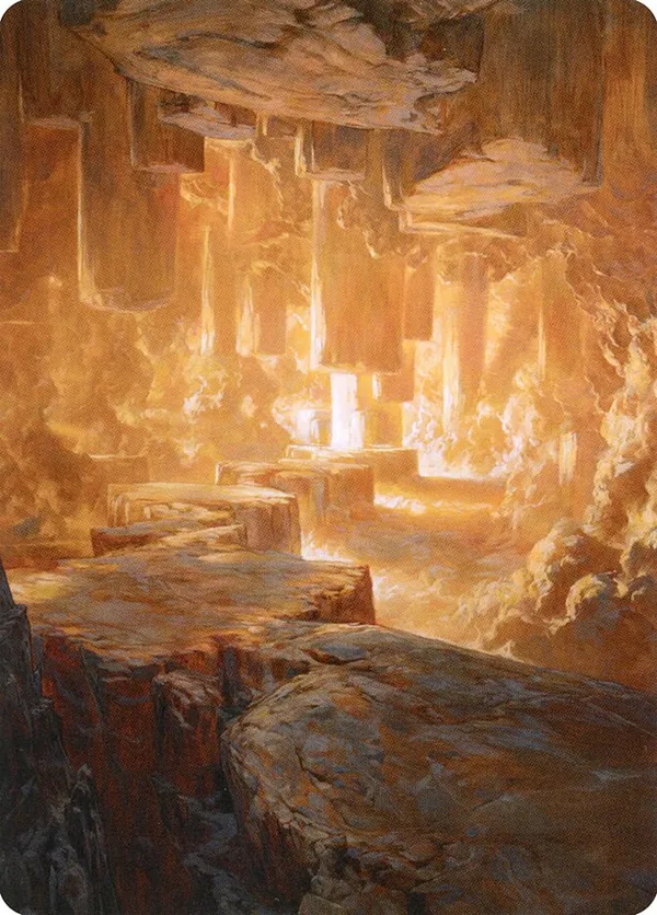 Pillarverge Pathway Art Card (Gold-Stamped Signature)