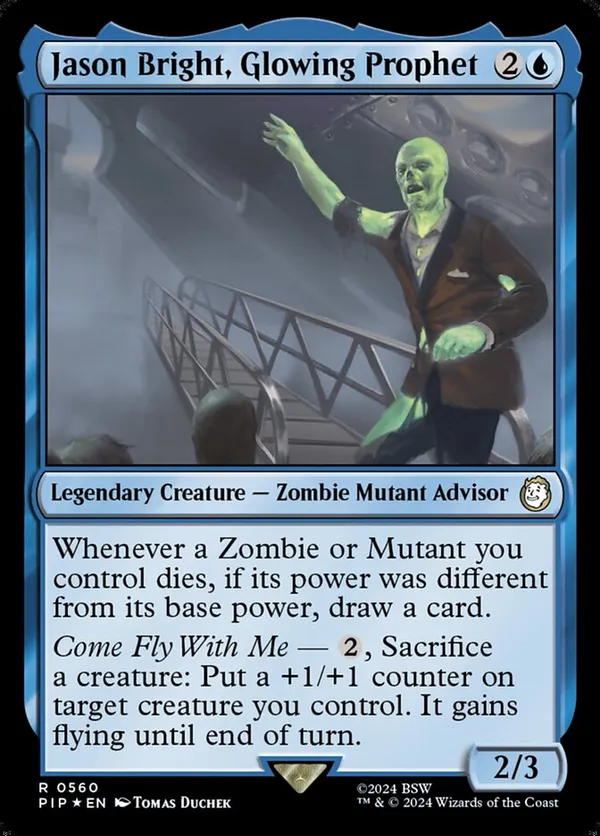 Jason Bright, Glowing Prophet (Surge Foil)