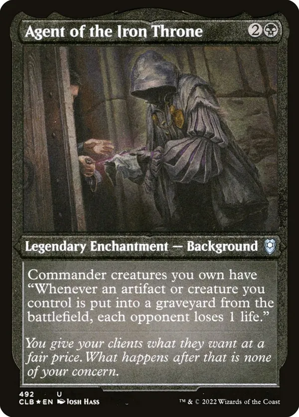Agent of the Iron Throne (Etched Foil)