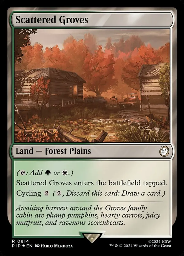 Scattered Groves (Surge Foil)