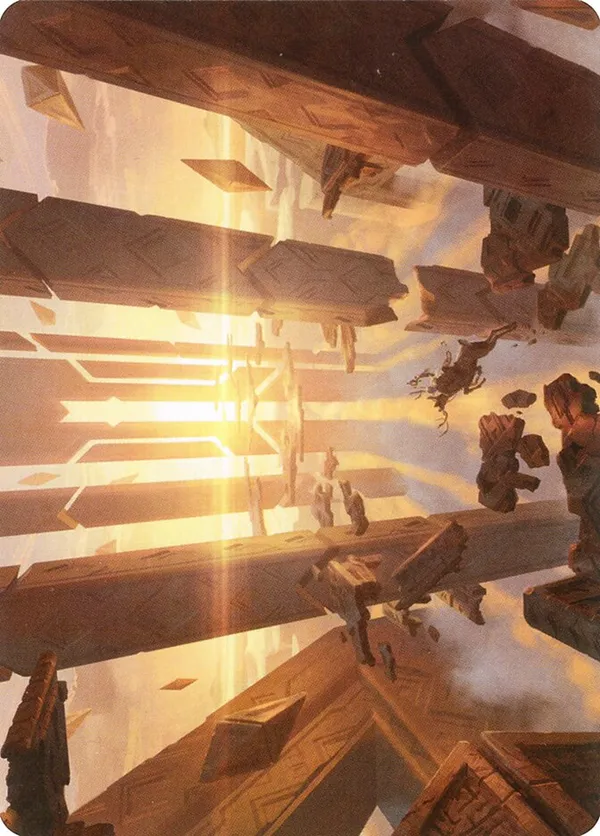 Skyclave Basilica Art Card (Gold-Stamped Signature)