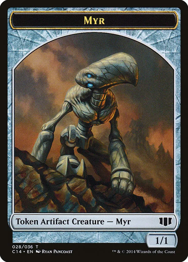 Myr // Pentavite Double-sided Token