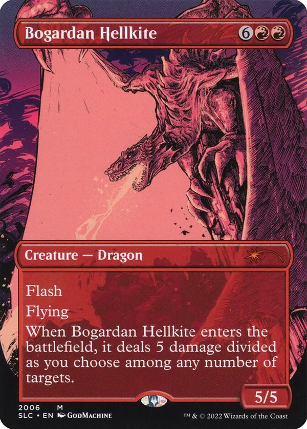 Bogardan Hellkite (Borderless)