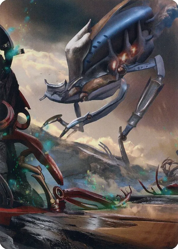 Swamp (2) Art Card (Gold-Stamped Signature)