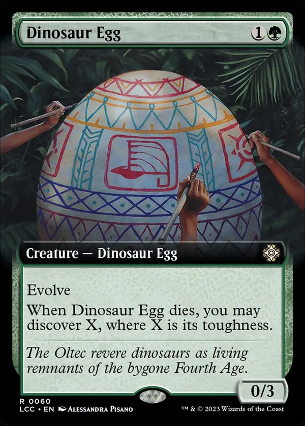 Dinosaur Egg (Extended Art)