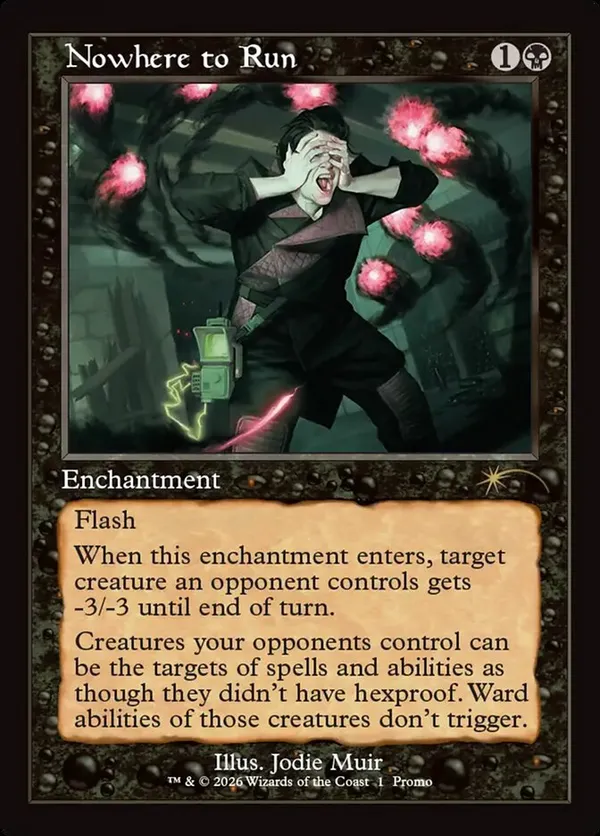 Nowhere to Run (Retro Frame)