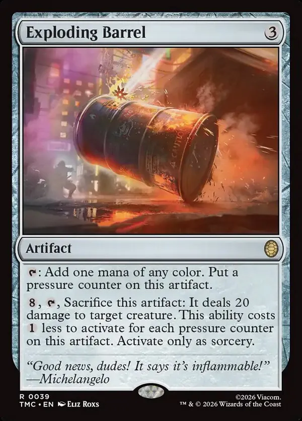 Exploding Barrel (Surge Foil)
