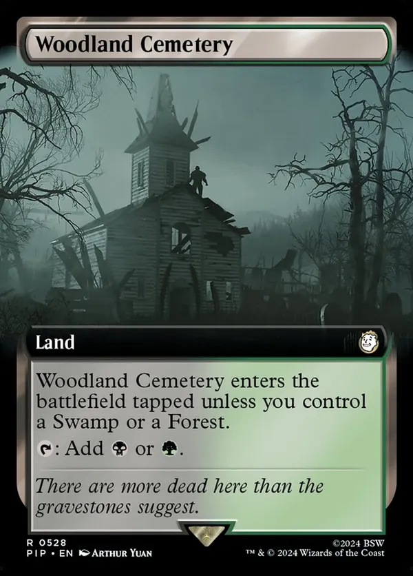 Woodland Cemetery (Extended Art)