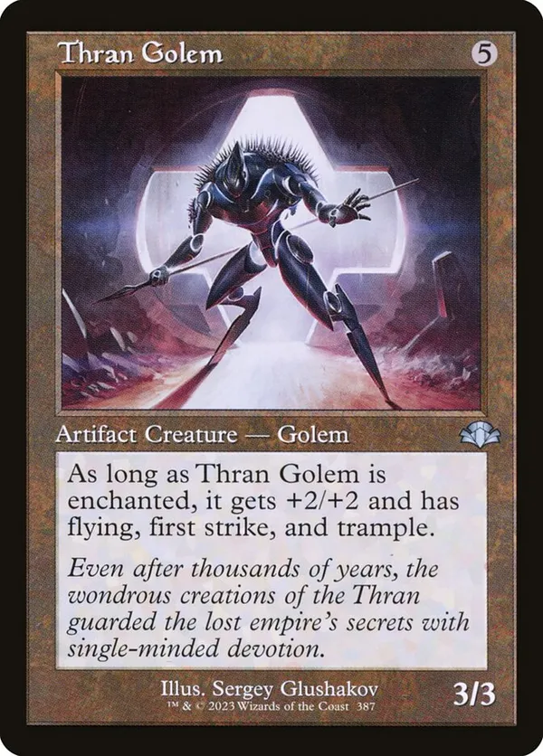 Thran Golem (Retro Frame)