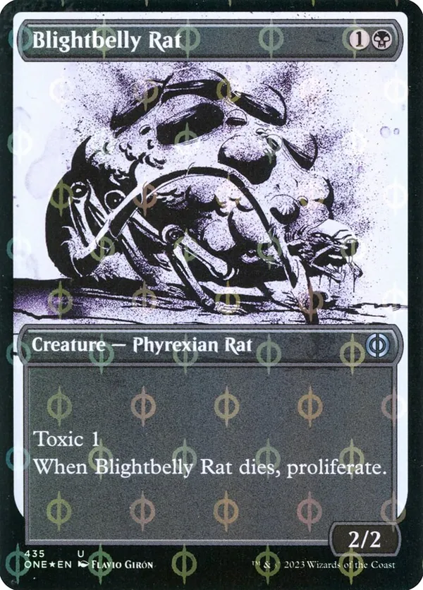 Blightbelly Rat (Showcase) (Step-and-Compleat Foil)