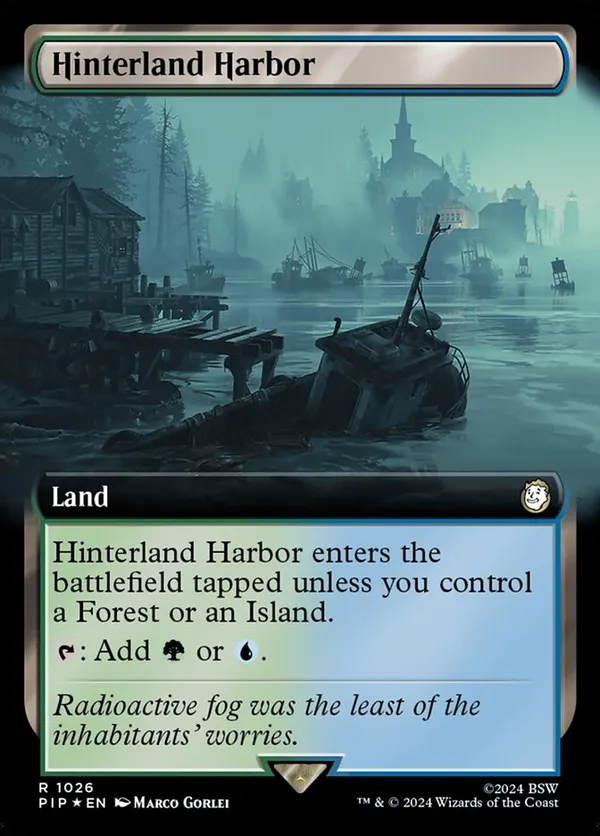 Hinterland Harbor (Extended Art) (Surge Foil)