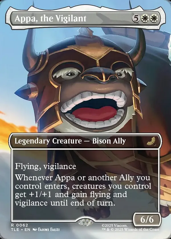 Appa, the Vigilant (Borderless)