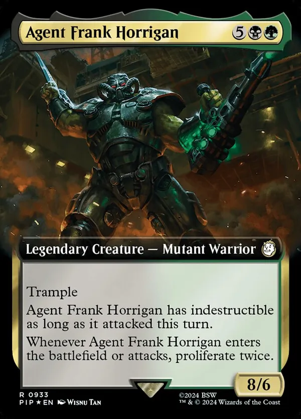 Agent Frank Horrigan (Extended Art) (Surge Foil)