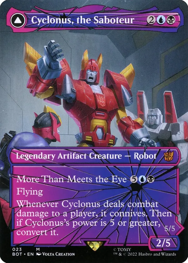 Cyclonus, the Saboteur (Shattered Glass)
