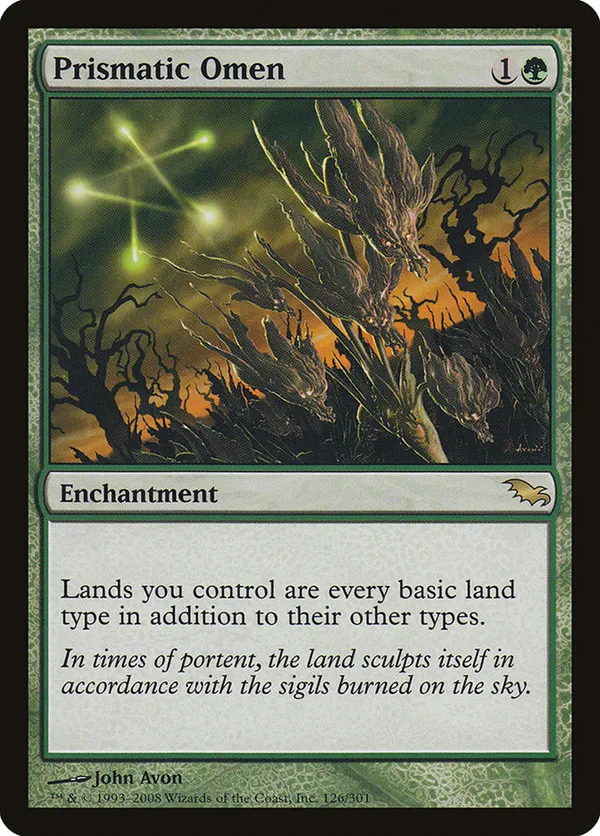 Prismatic Omen  Shadowmoor (SHM) #126