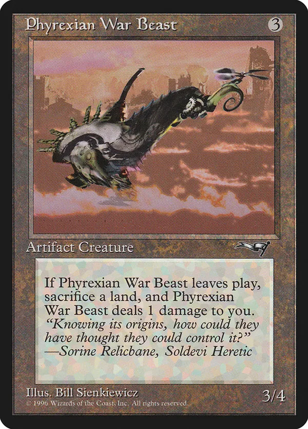 Phyrexian War Beast (Facing Right)