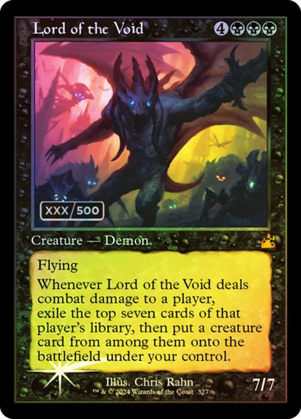 Lord of the Void (Retro Frame) (Serial Numbered)