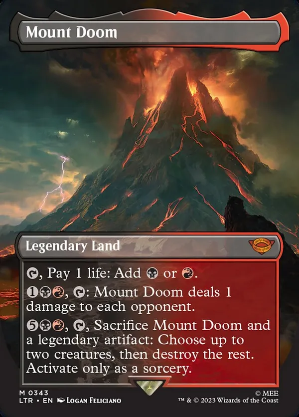 Mount Doom (Borderless)