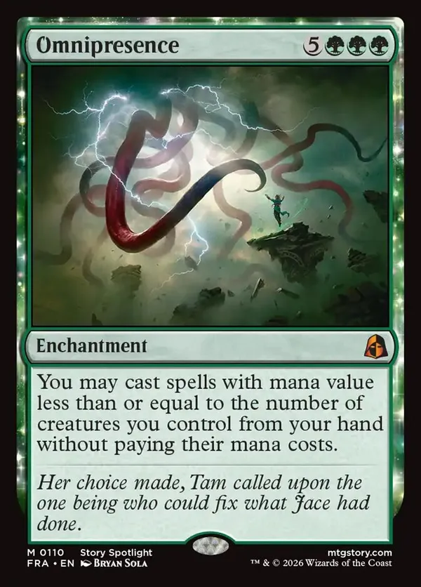 Omniscience (Anime Borderless) • Wilds of Eldraine: Enchanting