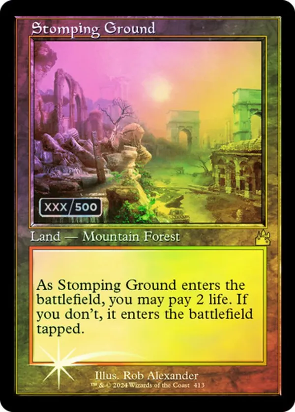Stomping Ground (Retro Frame) (Serial Numbered)