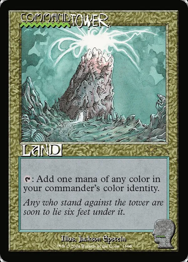 Command Tower (1666) (Rainbow Foil)