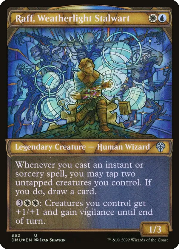 Raff, Weatherlight Stalwart (Textured Foil)