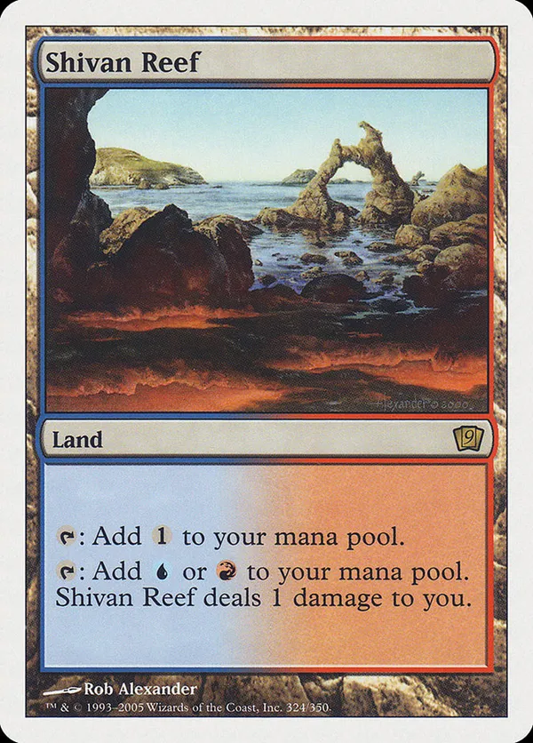 シヴの浅瀬 Shivan Reef 英語版 旧枠 Foil APC MTG MTG】シヴの浅瀬 / Shivan Reef [APC] 英語版 3枚セット - メルカリ