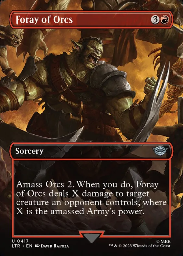 Foray of Orcs (Borderless)