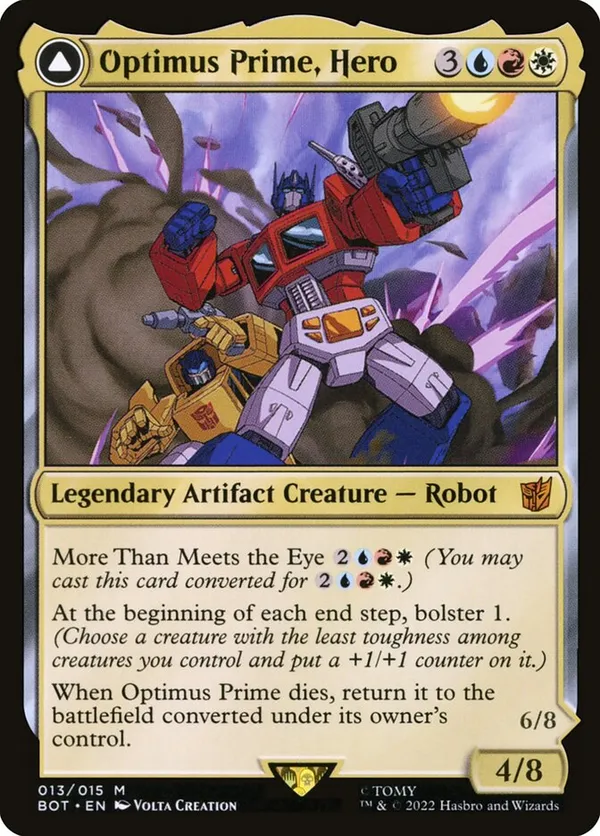 MTG Goldbug,Humanity’s Ally シャッタード・グラス MTG - UB Transformers - Goldbug, Humanity's Ally - Shattered Glass