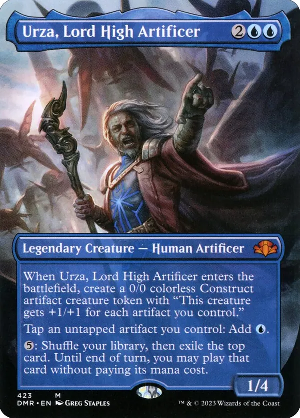 Urza, Lord High Artificer (Borderless)