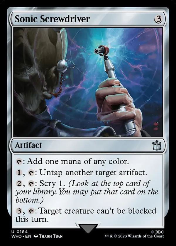 5 color mtg cards Sol Ring [2093] [Borderless] [Secret Lair X Sonic: Chasing Adventure]  [Secret Lair Drop] [Foil] – Face to Face Games main image 1