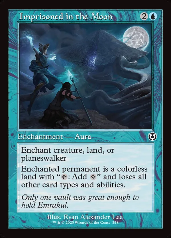 Imprisoned in the Moon (Retro Frame)  Innistrad Remastered (INR) #358