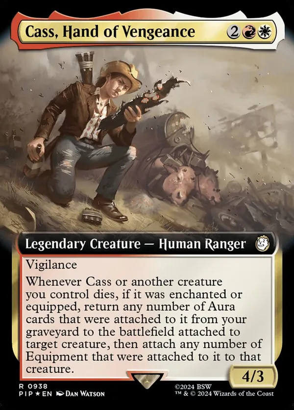 Cass, Hand of Vengeance (Extended Art) (Surge Foil)