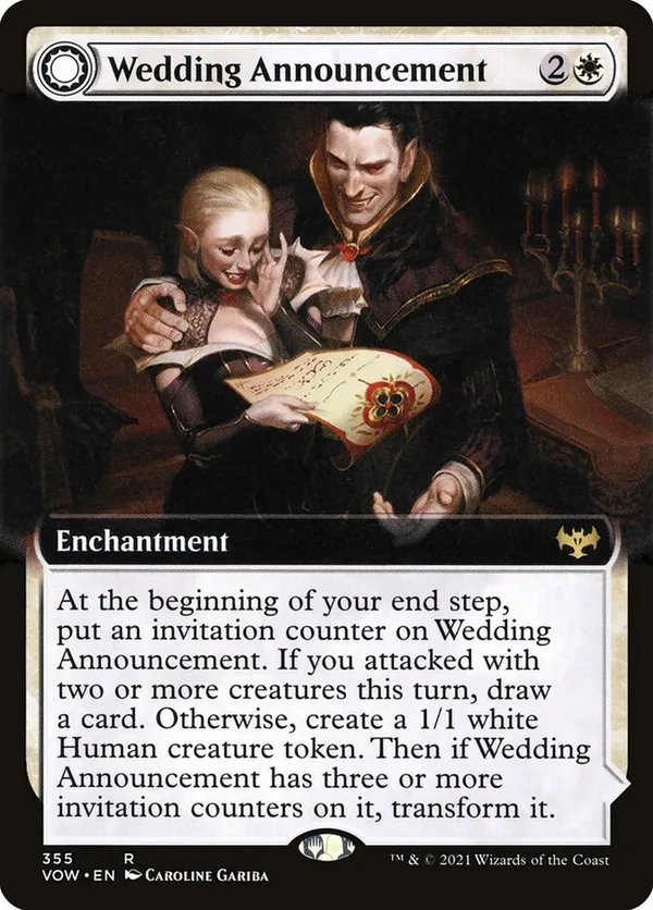 Wedding Announcement (Extended Art)