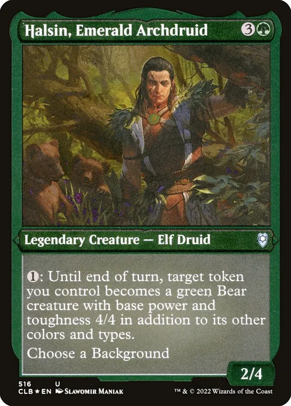 Halsin, Emerald Archdruid (Etched Foil)