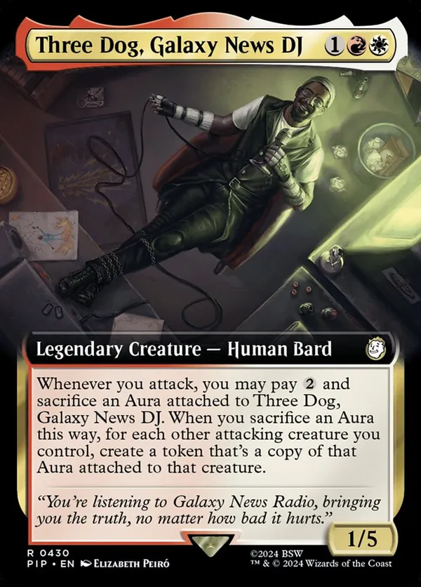 Three Dog, Galaxy News DJ (Extended Art)