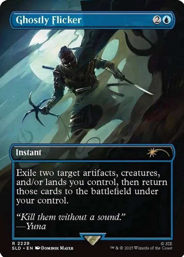 Ghostly Flicker (Rainbow Foil)