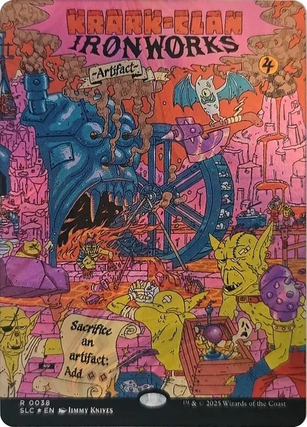 Krark-Clan Ironworks (Halo Foil) • Secret Lair: An Encyclopedia of