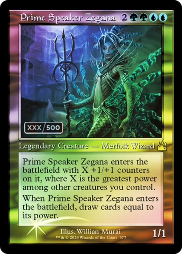 Prime Speaker Zegana (Retro Frame) (Serial Numbered)
