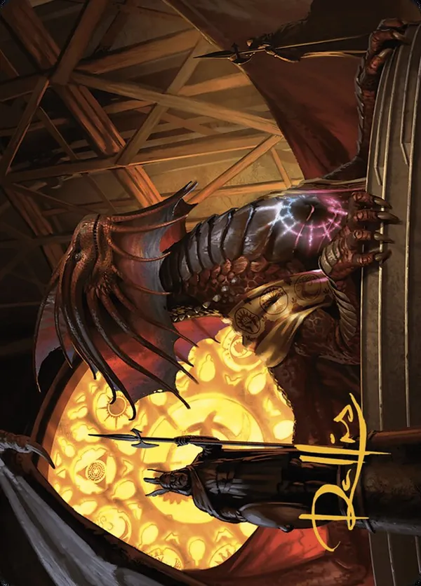 Niv-Mizzet, Guildpact Art Card (21/49)