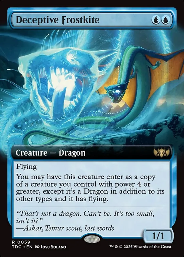 Deceptive Frostkite (Extended Art)
